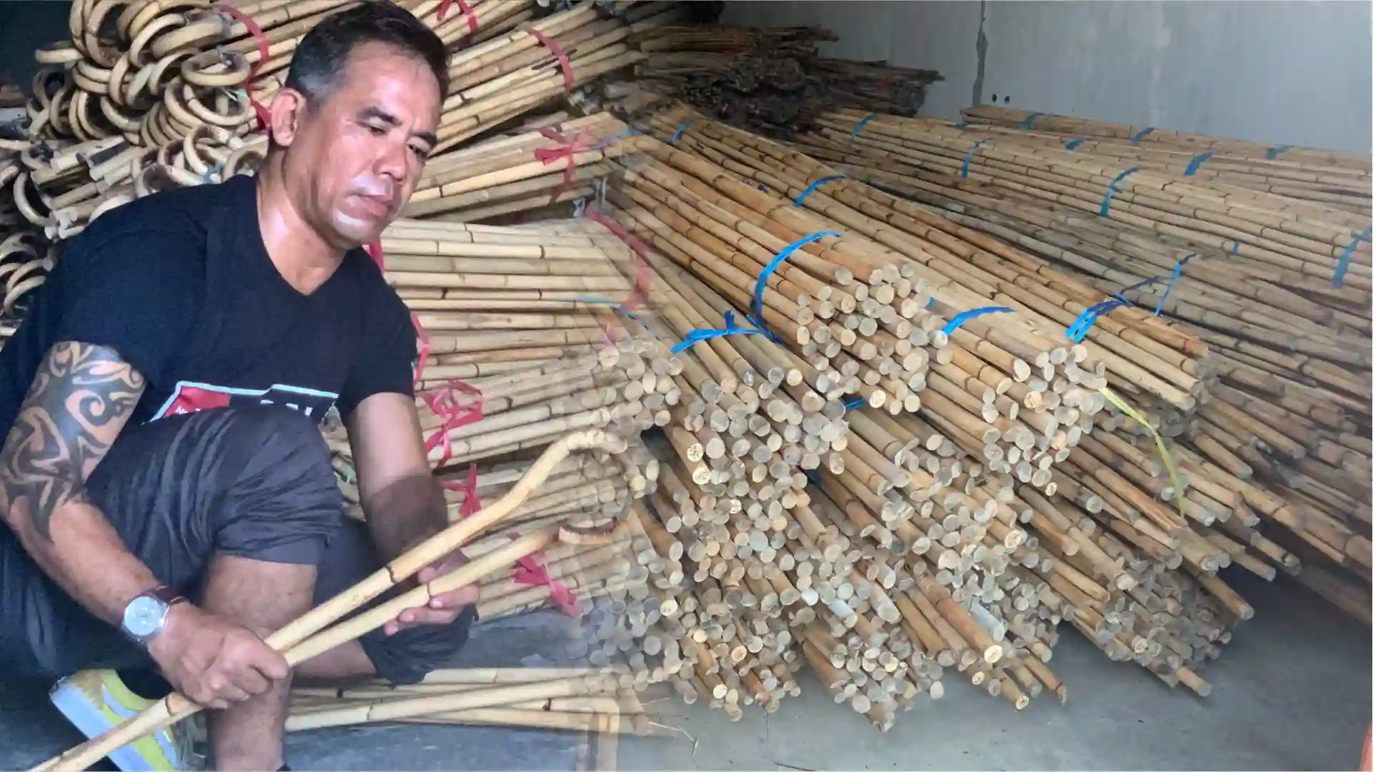 Rattan Slide